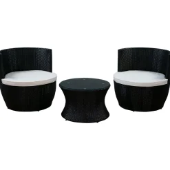 Ersatzkissen Rattangarnitur MANHATTAN beige 2er Set