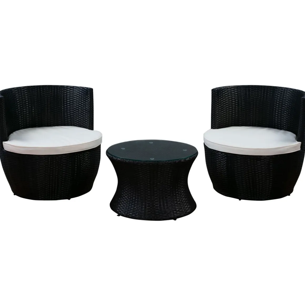 Ersatzkissen Rattangarnitur MANHATTAN beige 2er Set