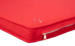 Ersatzkissen Rattangarnitur MANHATTAN rot 2er Set