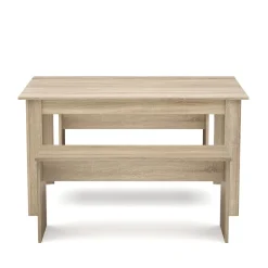 Essgruppe BRENO 3-teilig hellbraun