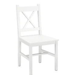 Essgruppe Holz LINDSAY 5-teilig weiss