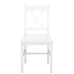 Essgruppe Holz LINDSAY 5-teilig weiss