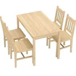 Essgruppe Holz VITTORIA 5-teilig natur