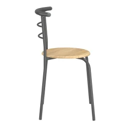 Essgruppe KNOX 80 x 53 cm 3-teilig braun/anthrazit