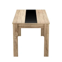 Esstisch ACCENT mit Wendeplatte 160 x 90 cm braun