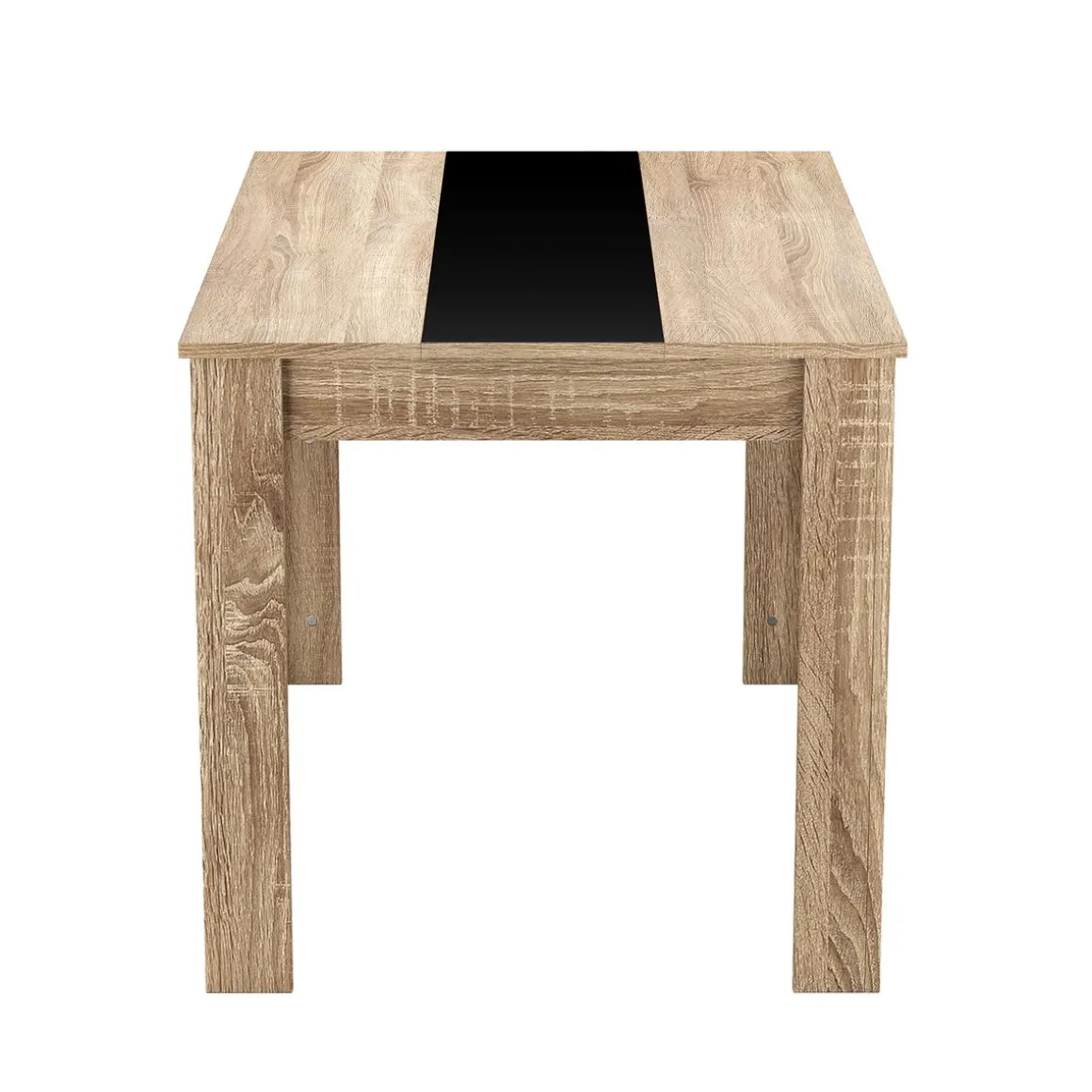 Esstisch ACCENT mit Wendeplatte 120 x 80 cm braun