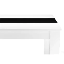 Esstisch ACCENT mit Wendeplatte 140 x 80 cm weiss