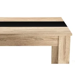 Esstisch ACCENT mit Wendeplatte 140 x 80 cm braun