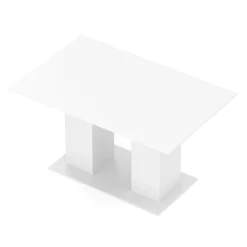 Esstisch ausziehbar ALBIN 140/180 x 90 cm weiss