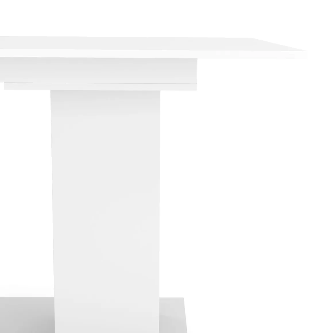 Esstisch ausziehbar ALBIN 140/180 x 90 cm weiss