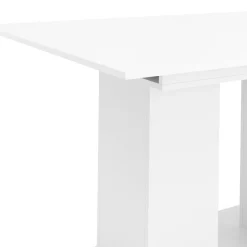Esstisch ausziehbar ALBIN 140/180 x 90 cm weiss