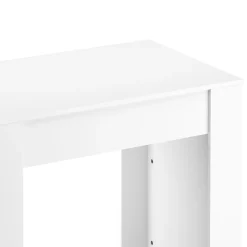 Esstisch ausziehbar DIRK 58/140 x 90 cm weiss