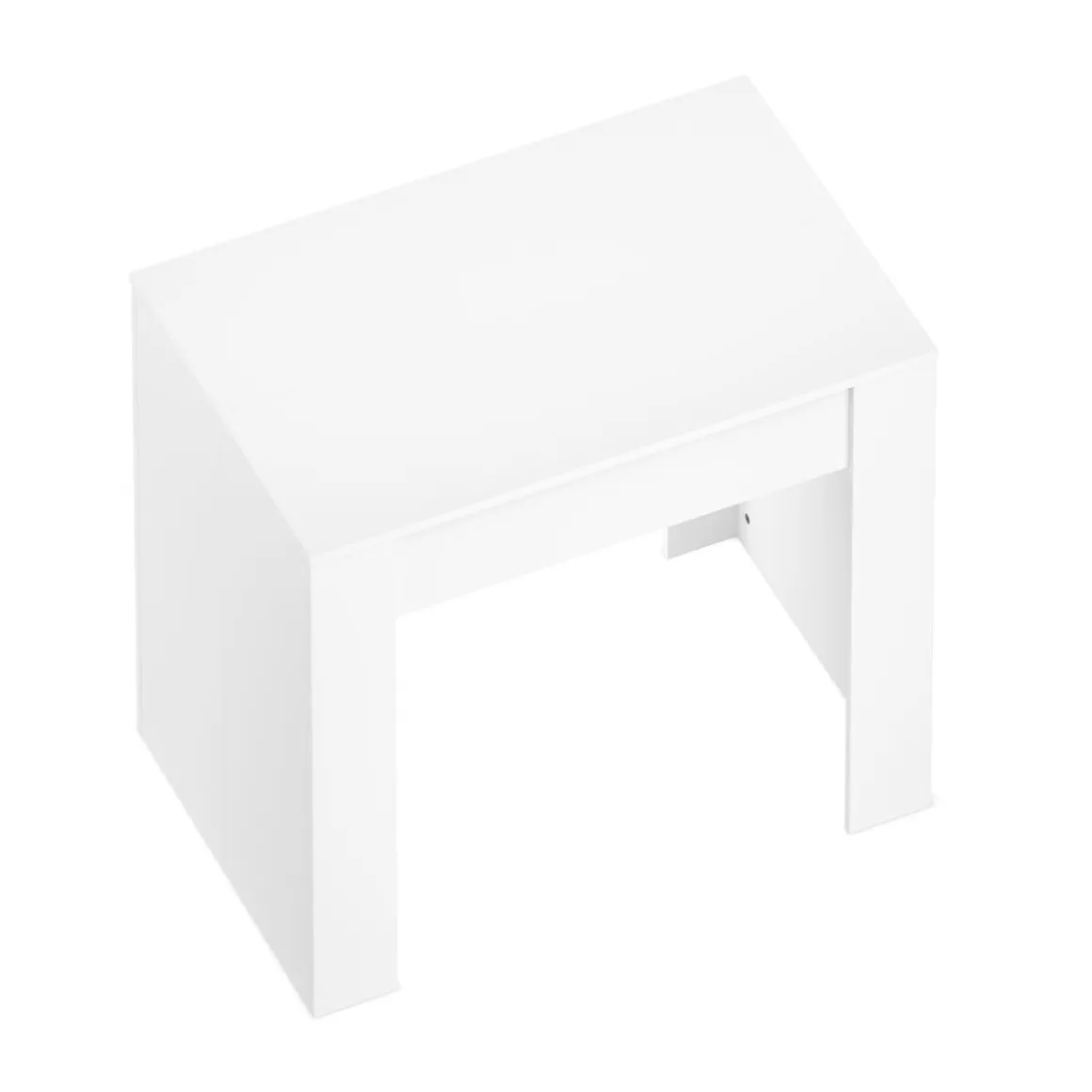 Esstisch ausziehbar DIRK 58/140 x 90 cm weiss