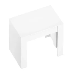 Esstisch ausziehbar DIRK 51/237 x 90 cm weiss