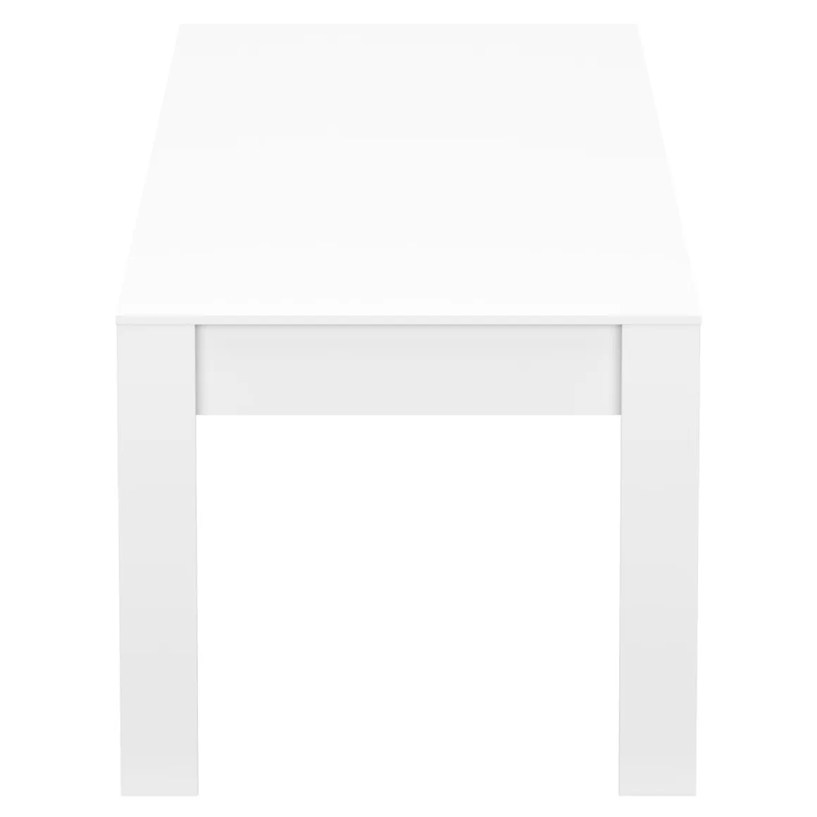 Esstisch ausziehbar DIRK 51/237 x 90 cm weiss