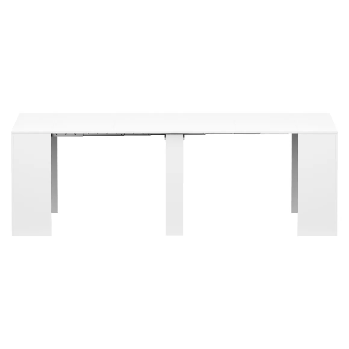 Esstisch ausziehbar DIRK 51/237 x 90 cm weiss