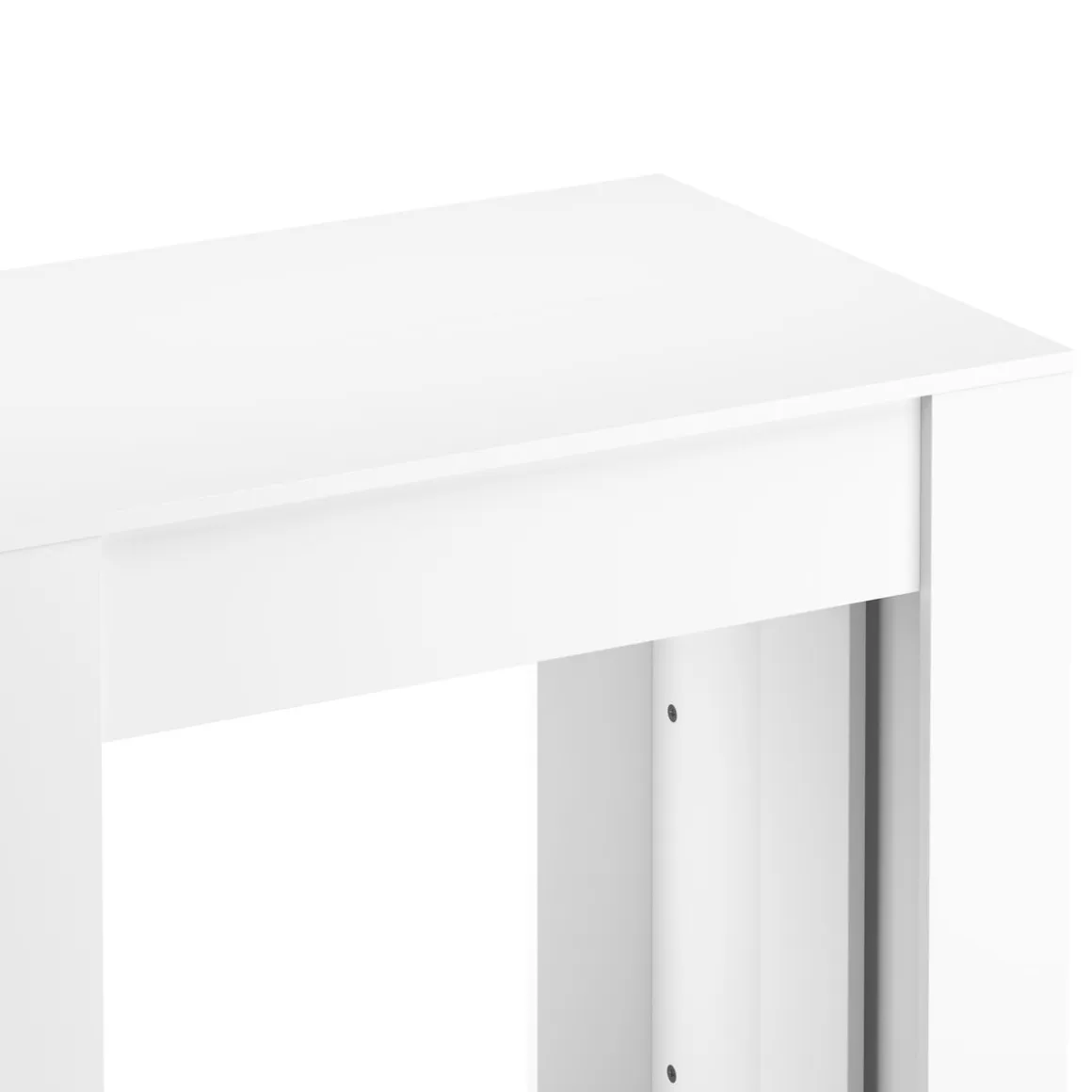 Esstisch ausziehbar DIRK 51/237 x 90 cm weiss