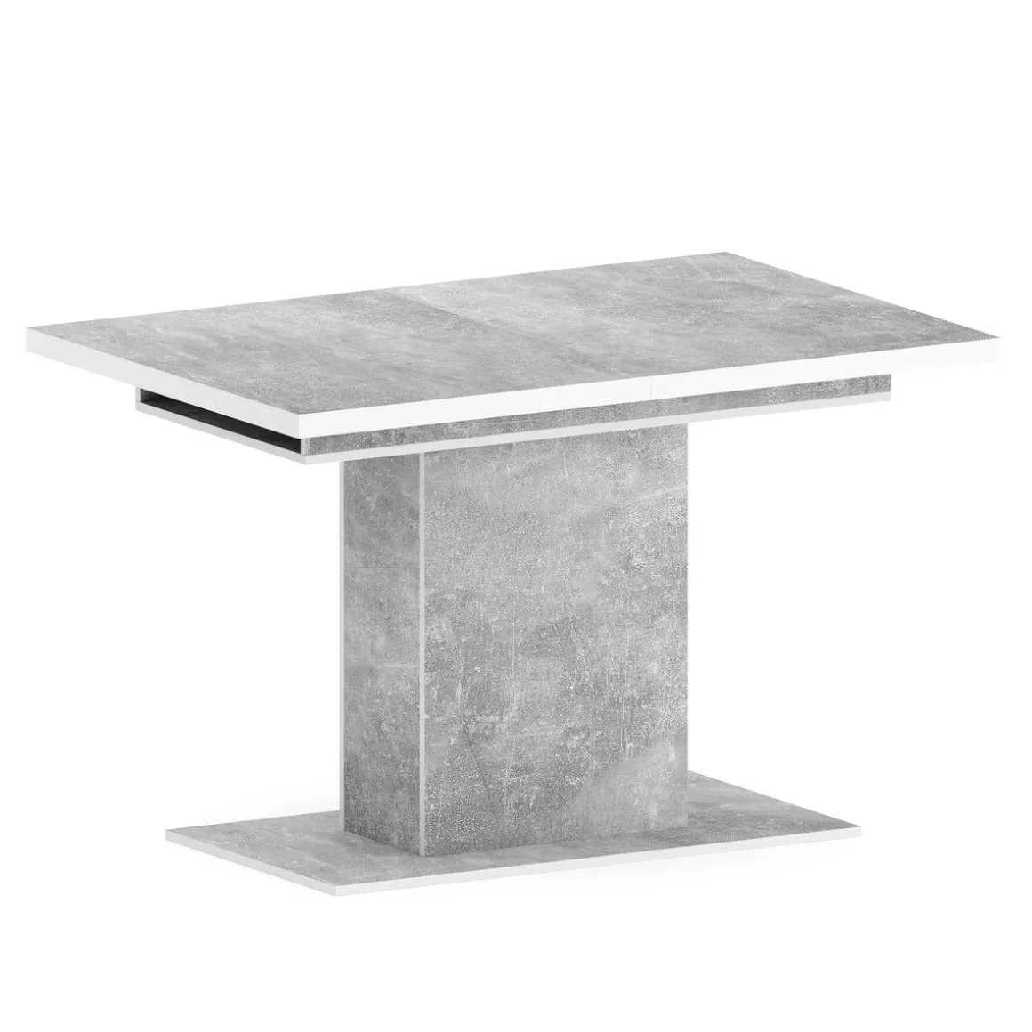 Esstisch ausziehbar DUSK 120/160 x 80 cm grau