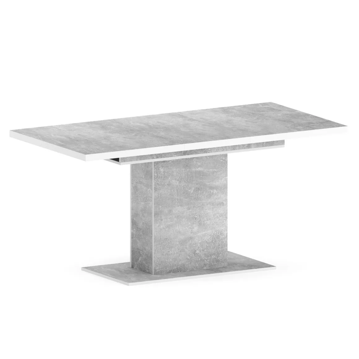 Esstisch ausziehbar DUSK 120/160 x 80 cm grau