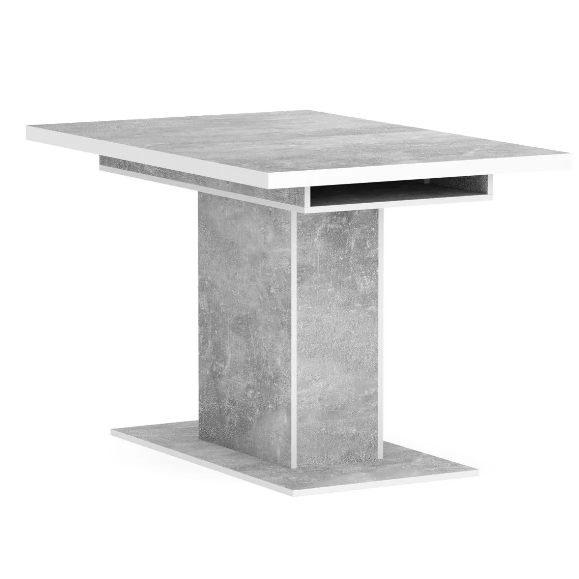 Esstisch ausziehbar DUSK 120/160 x 80 cm grau