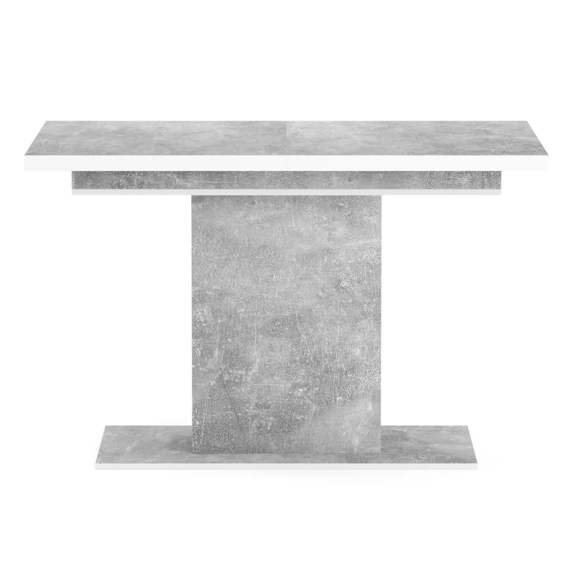Esstisch ausziehbar DUSK 120/160 x 80 cm grau