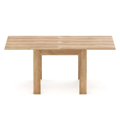 Esstisch ausziehbar NESTIVO 90/180 x 90 cm hellbraun