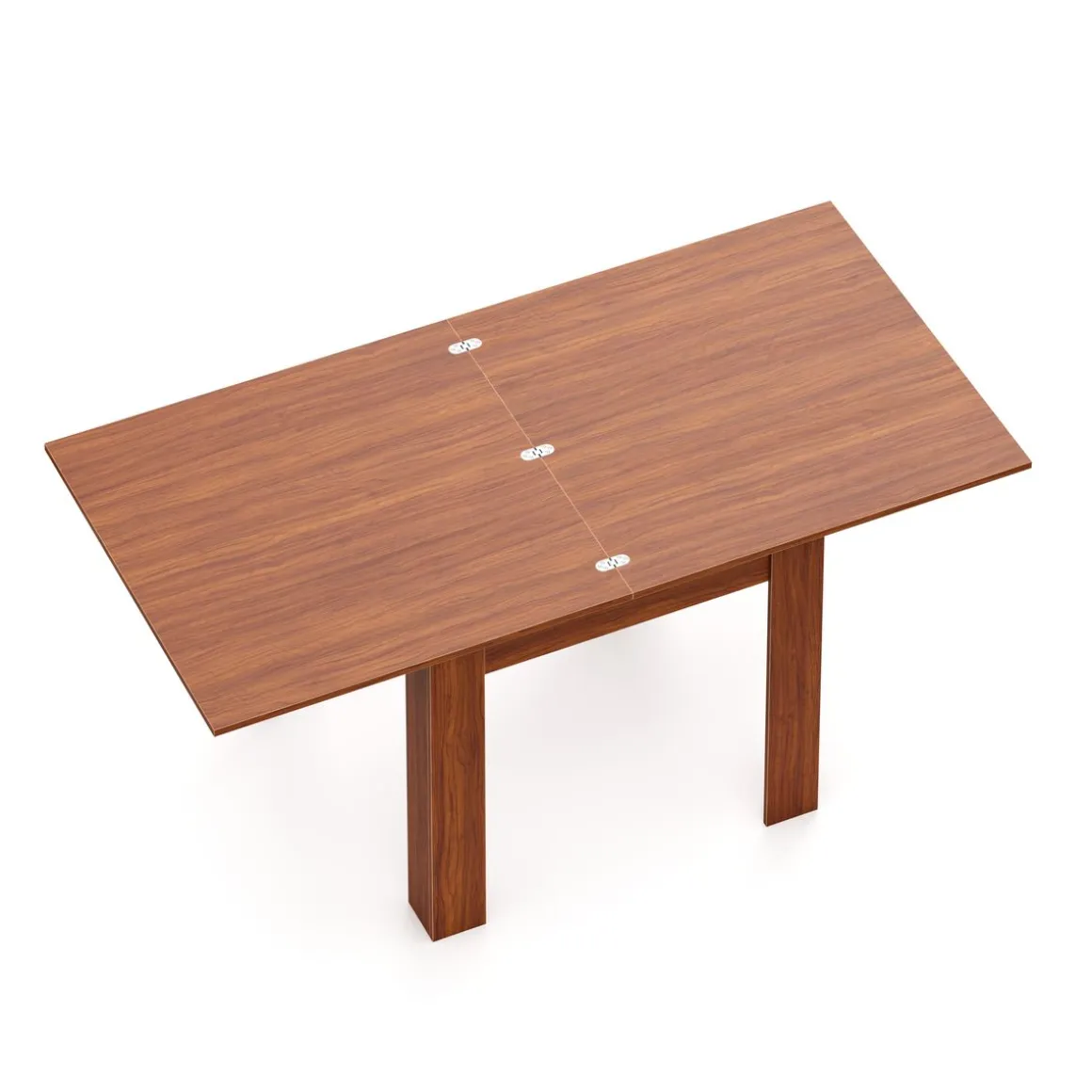Esstisch ausziehbar NESTIVO 90/180 x 90 cm braun