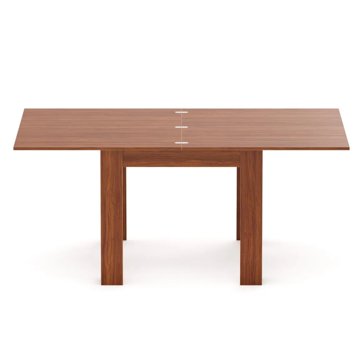 Esstisch ausziehbar NESTIVO 90/180 x 90 cm braun