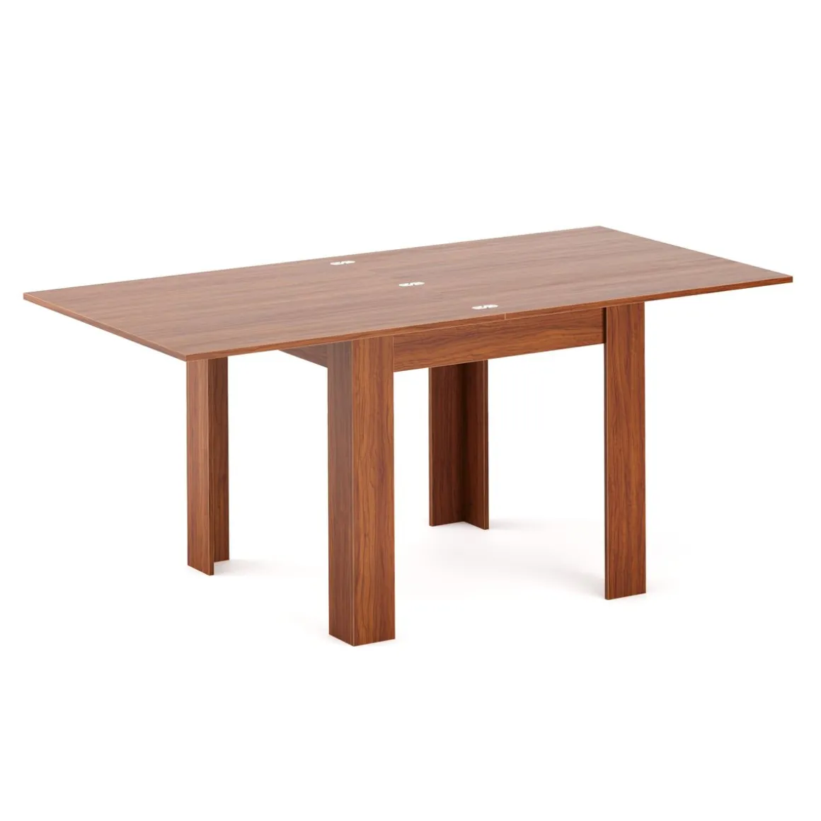 Esstisch ausziehbar NESTIVO 90/180 x 90 cm braun