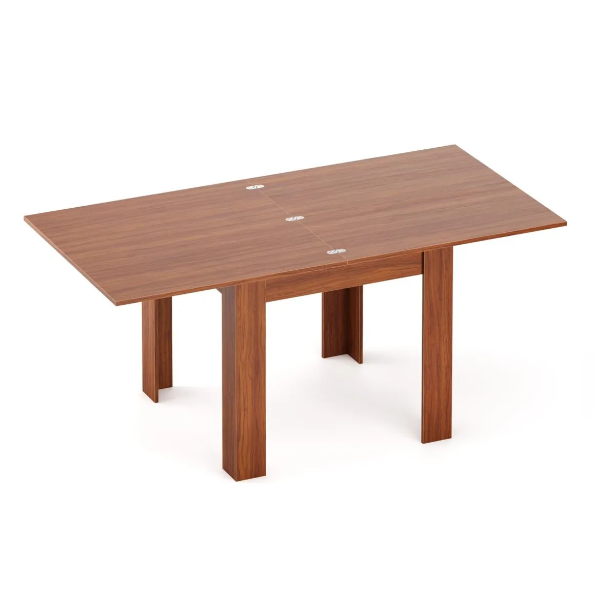 Esstisch ausziehbar NESTIVO 90/180 x 90 cm braun