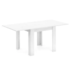 Esstisch ausziehbar NESTIVO 90/180 x 90 cm weiss
