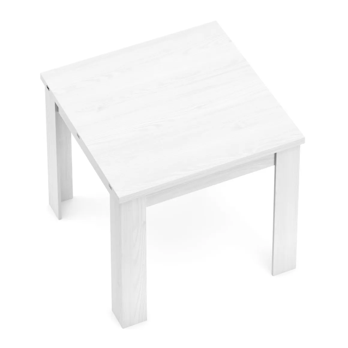 Esstisch ausziehbar NESTIVO 90/180 x 90 cm weiss