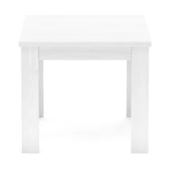 Esstisch ausziehbar NESTIVO 90/180 x 90 cm weiss
