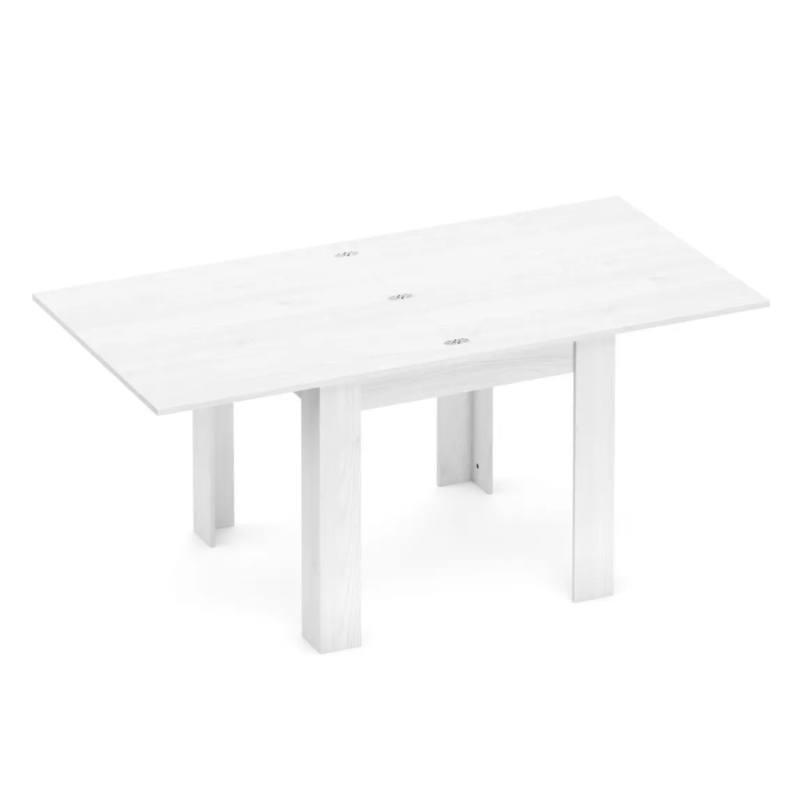 Esstisch ausziehbar NESTIVO 90/180 x 90 cm weiss