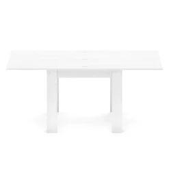Esstisch ausziehbar NESTIVO 90/180 x 90 cm weiss