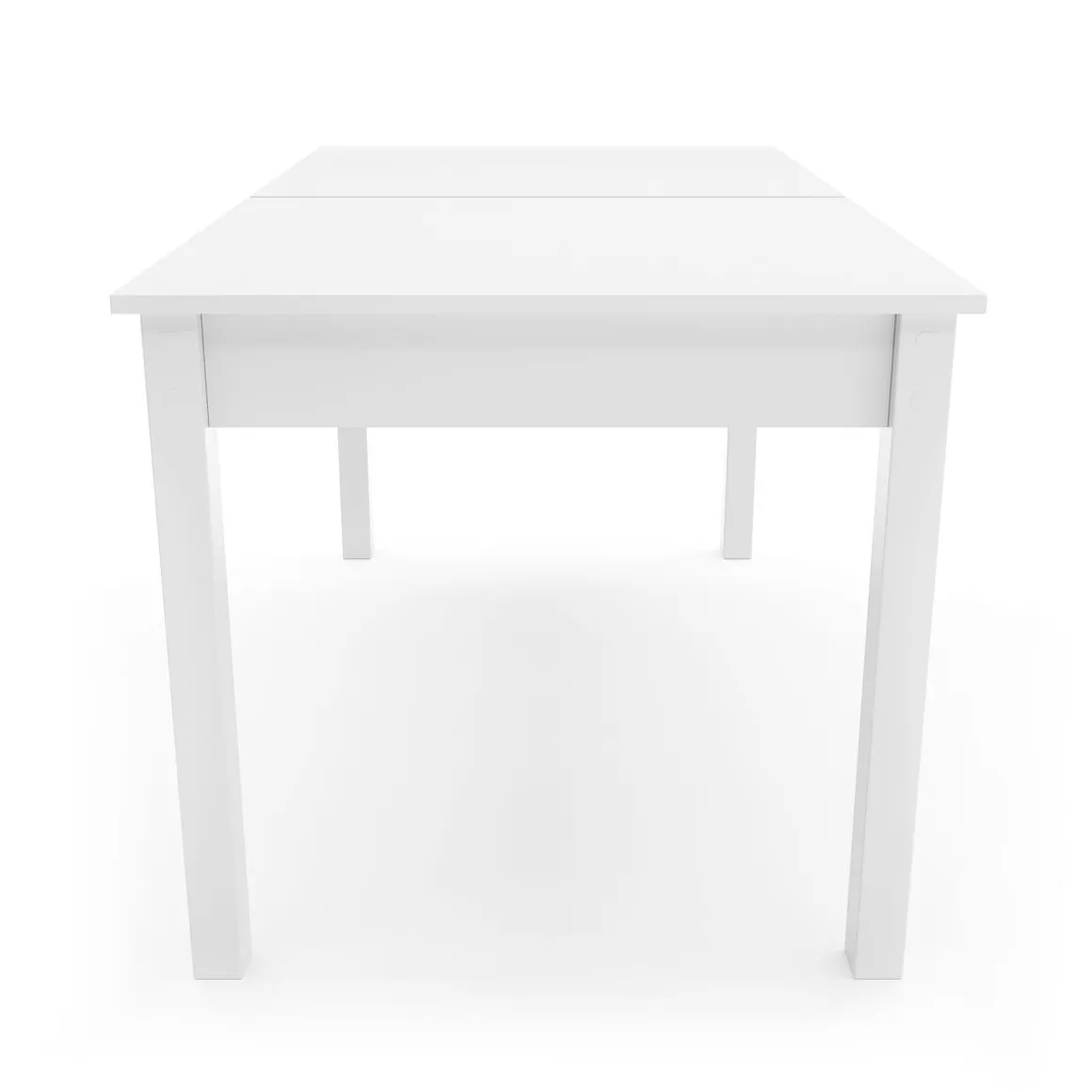 Esstisch ausziehbar TALA 130/180 x 80 cm weiss