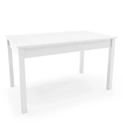 Esstisch ausziehbar TALA 130/180 x 80 cm weiss
