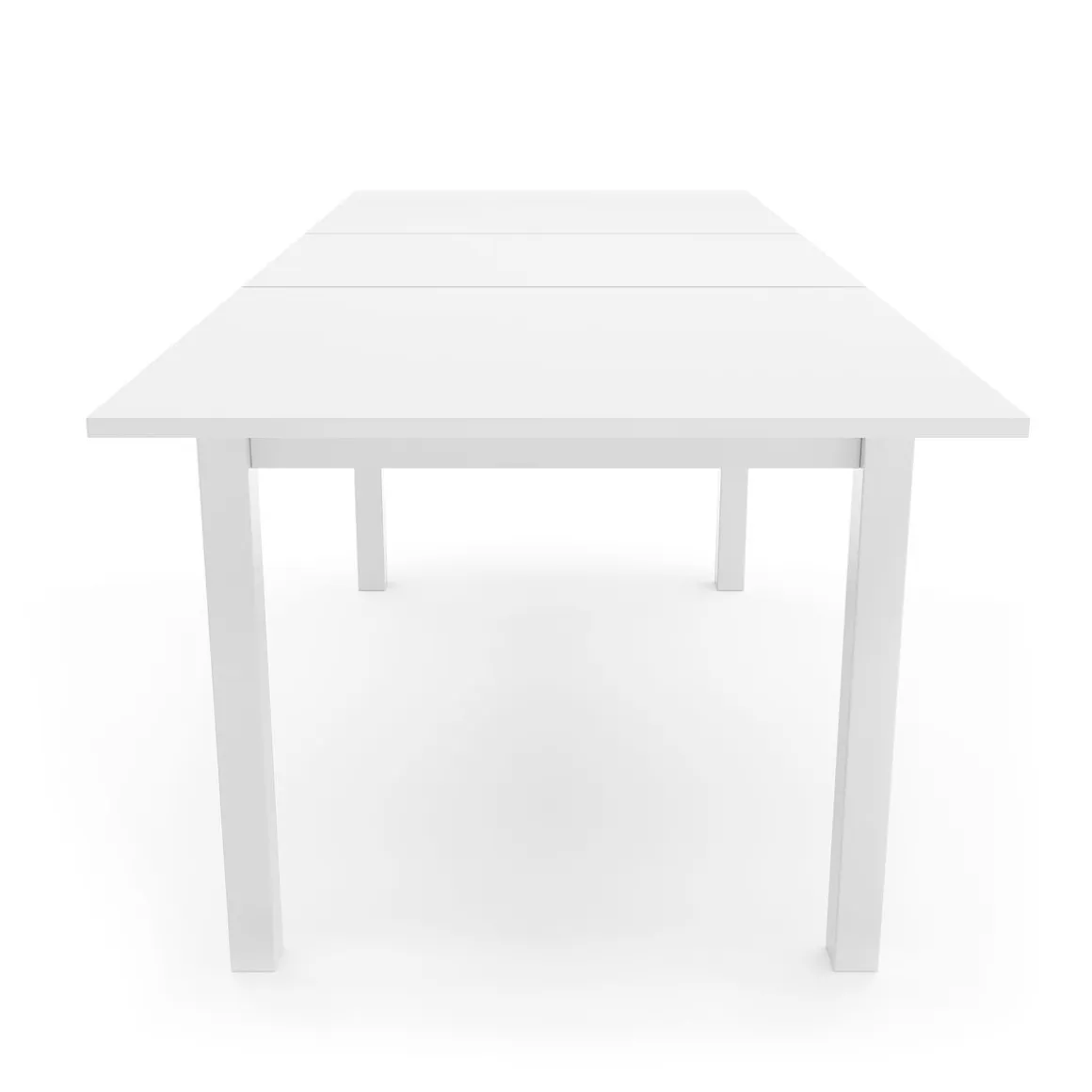 Esstisch ausziehbar TALA 130/180 x 80 cm weiss