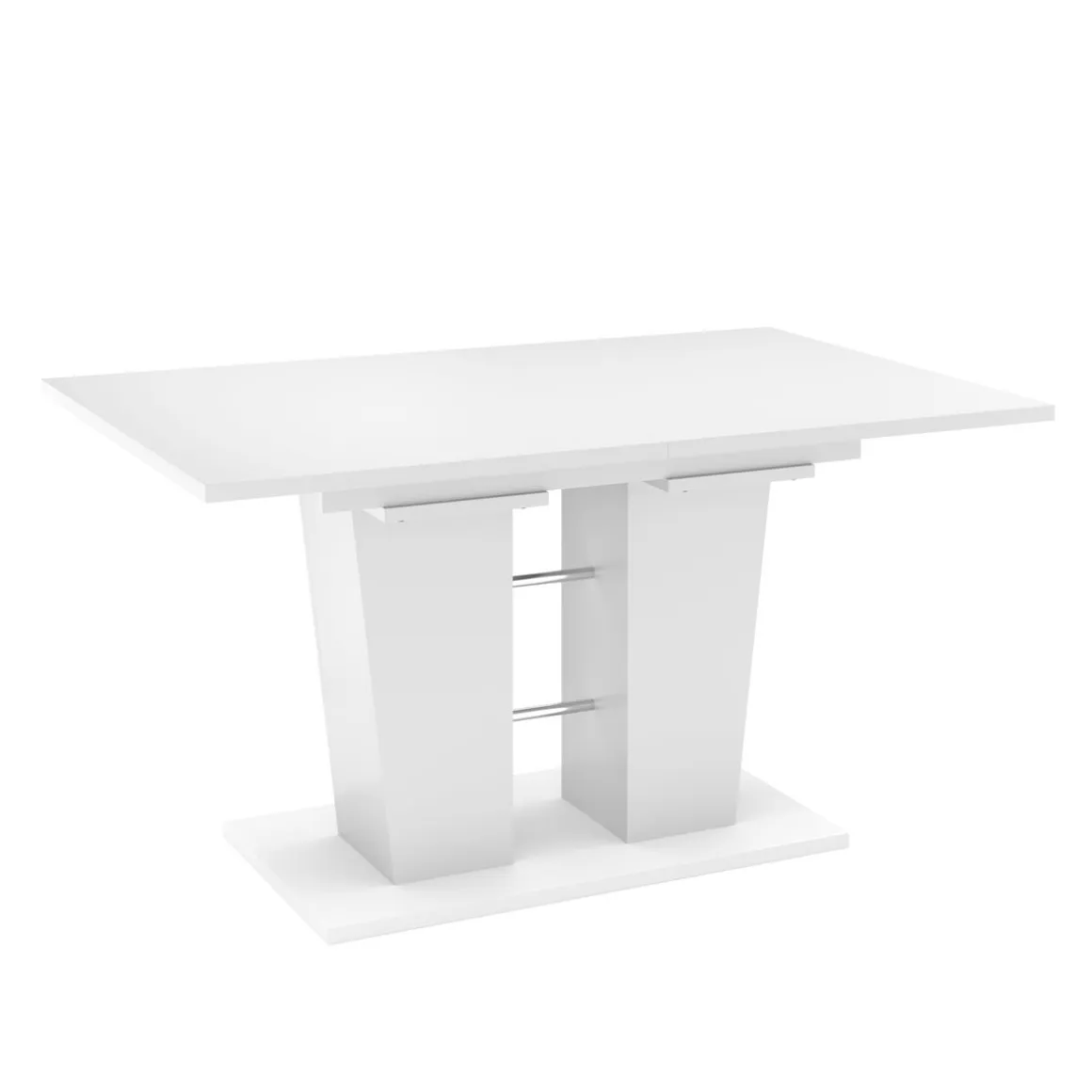 Esstisch ausziehbar VICTORIA 140/180 x 90 cm weiss