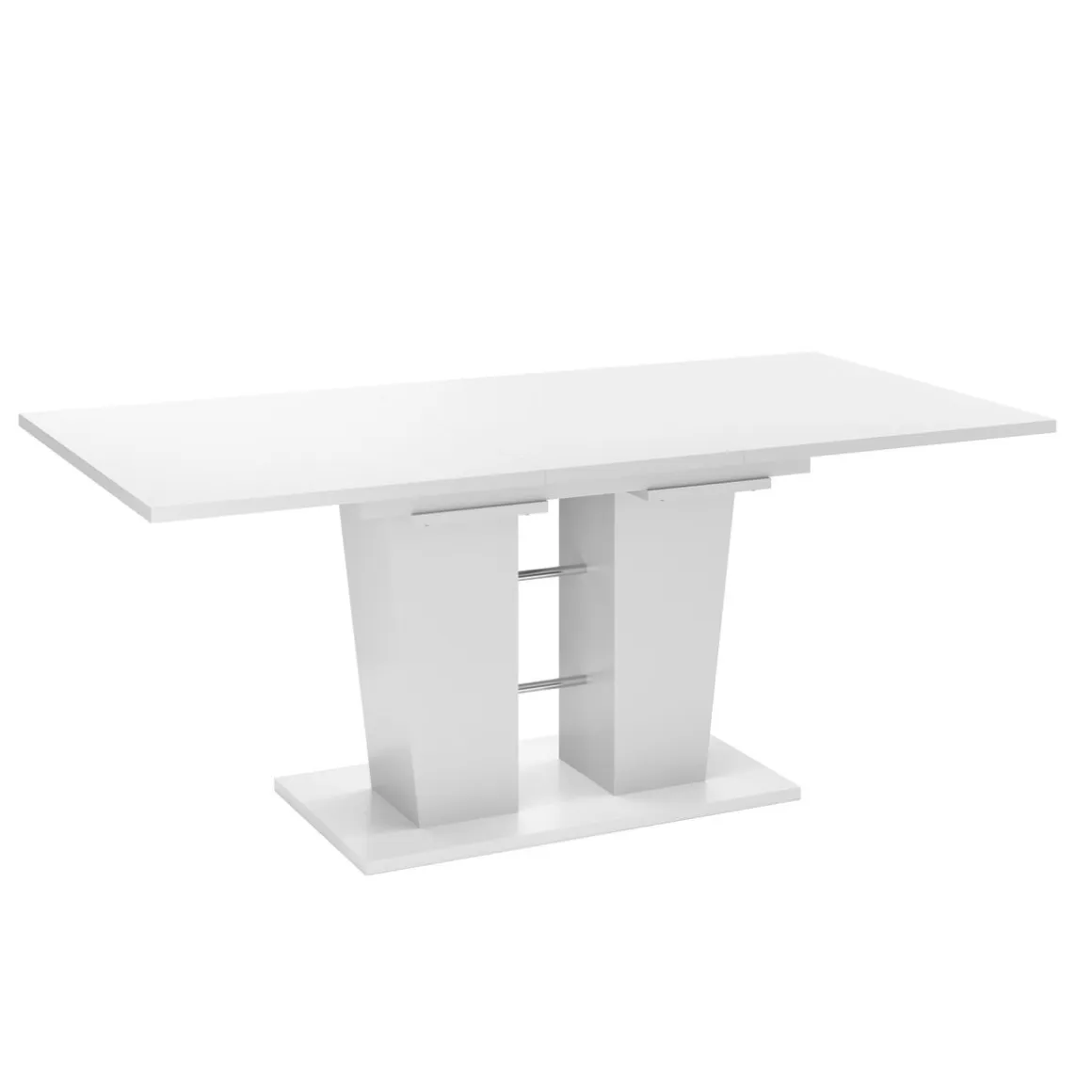 Esstisch ausziehbar VICTORIA 140/180 x 90 cm weiss