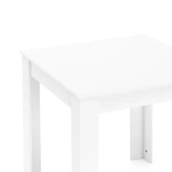 Esstisch CALEB 80 x 80 cm weiss