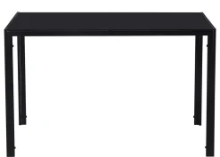 Esstisch Glas TIM 120 x 70 cm schwarz