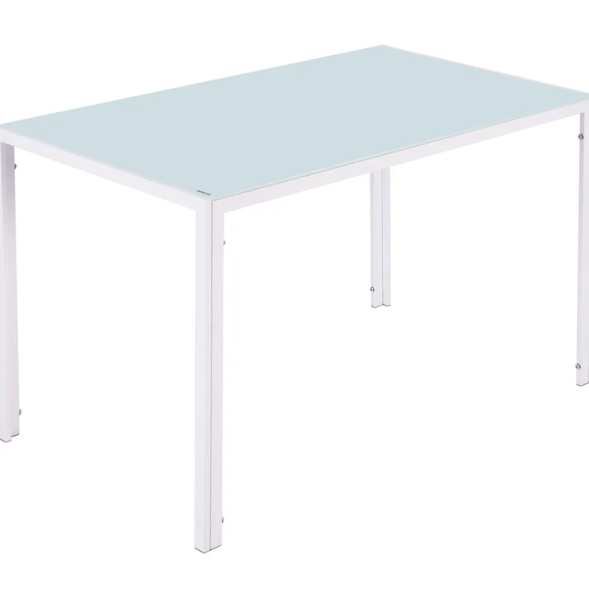 Esstisch Glas TIM 120 x 70 cm weiss