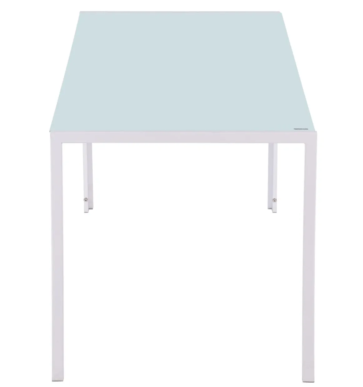 Esstisch Glas TIM 120 x 70 cm weiss