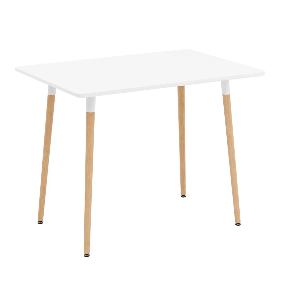 Esstisch GRELIA 100 x 70 cm weiss/natur