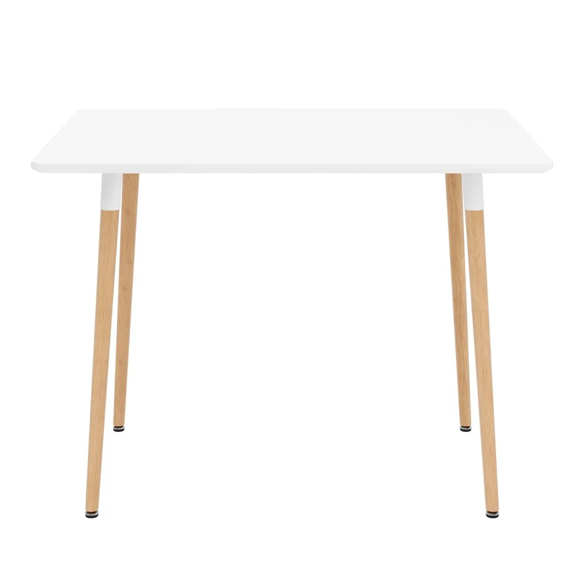 Esstisch GRELIA 100 x 70 cm weiss/natur