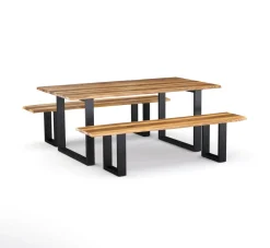 Esstisch Holz ACACIA 160 x 90 cm