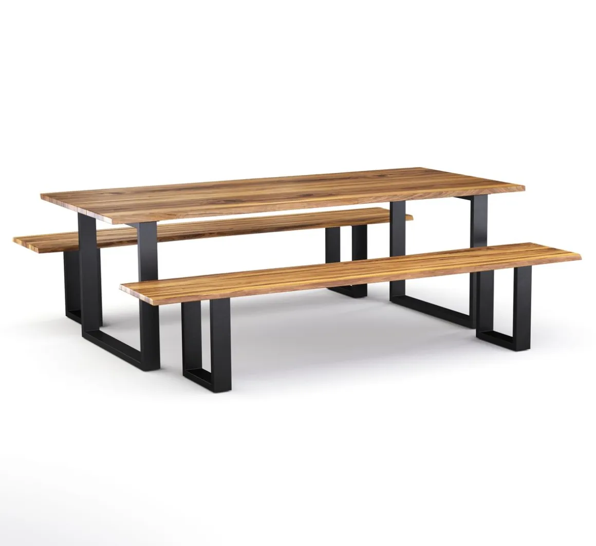 Esstisch Holz ACACIA 200 x 90 cm