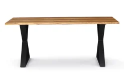 Esstisch Holz ACACIA X-Fuss 160 x 90 cm