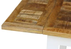 Esstisch Holz ausziehbar DIDIER 77/127 x 77 cm